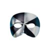 Masked Ball Black/Silver Eye Mask - carnivalstore.de