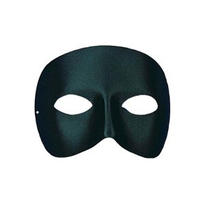 Doge Schwarze Augenmaske - carnivalstore.de