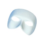 Doge White Eye Mask - carnivalstore.de