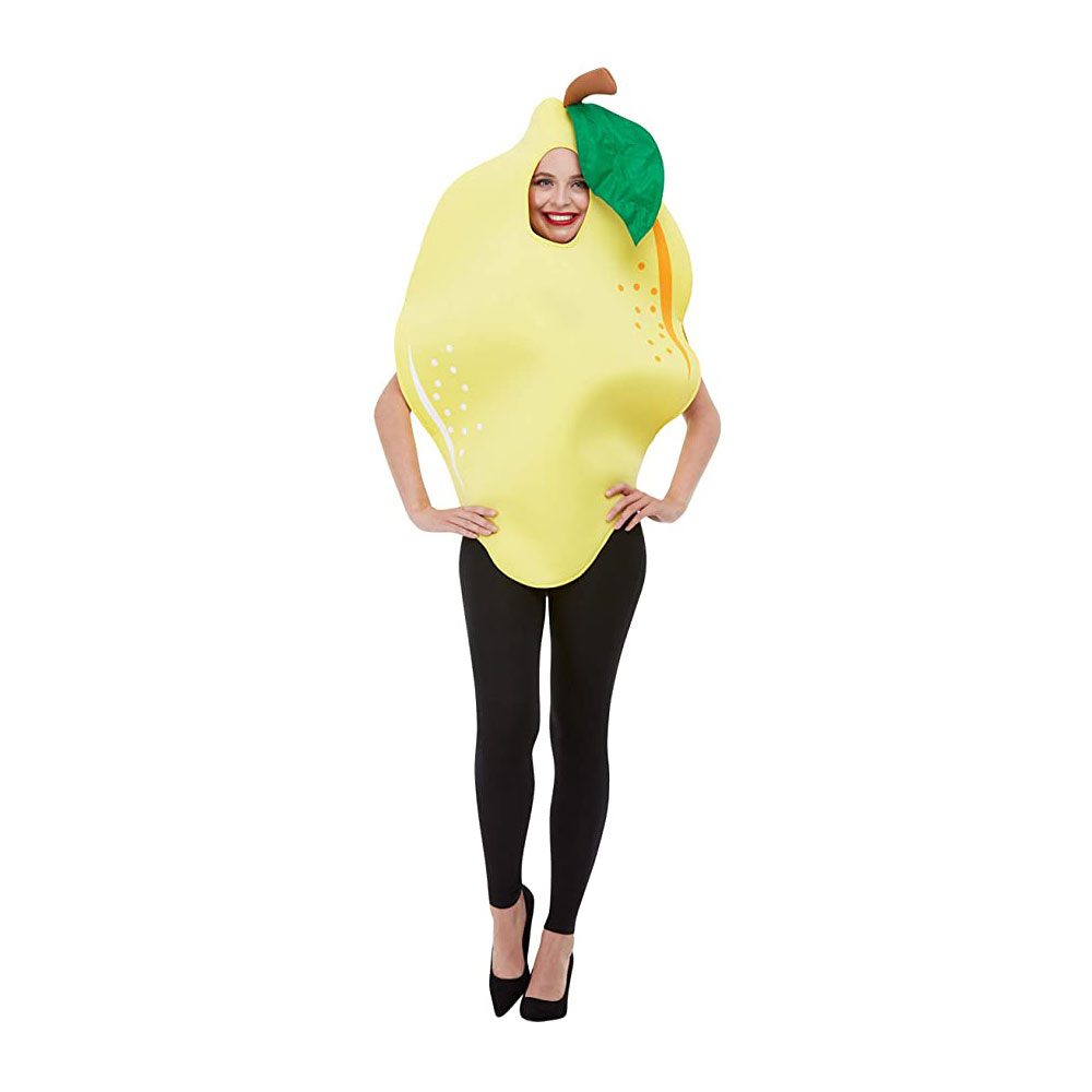 Lemon Costume Yellow With Hooded Tabard
