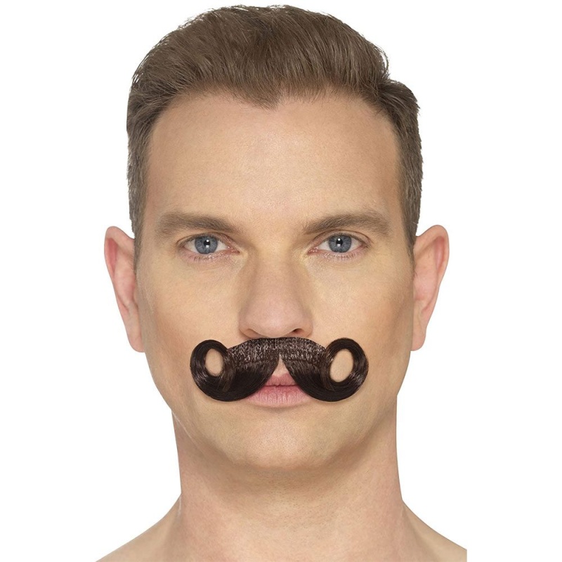 The Imperial Moustache Brown Hand Knotted
