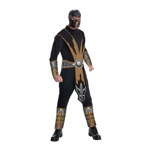 Mortal Kombat Scorpion Costume for Adults