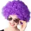 Afro Wig Purple