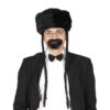 Russische Fellmütze Hut für Erwachsene Schwarz | Orthodox Hat - carnivalstore.de