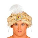 Goldener Maharaja | Maharadžin turban - carnivalstore.de