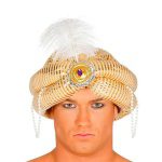 Goldener Maharadja | Maharadja Tulband - carnavalstore.de