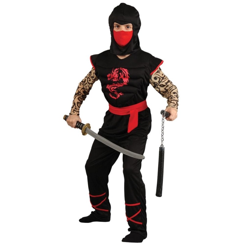 Muskelbrust Ninja Warrior - carnivalstore.de