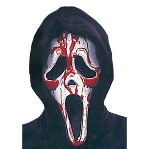 Blutende Scream Ghost näomask | Bleeding Scream Mask – carnivalstore.de