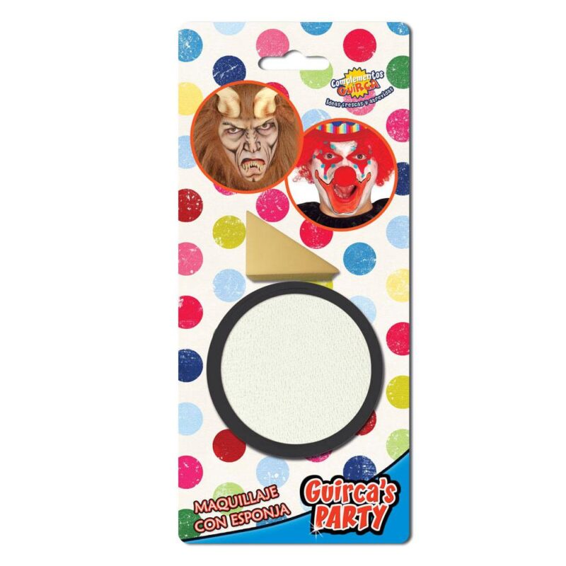 Make up Schminke mit Schwamm 9g | Makeup With Sponge 9 Gr - carnivalstore.de
