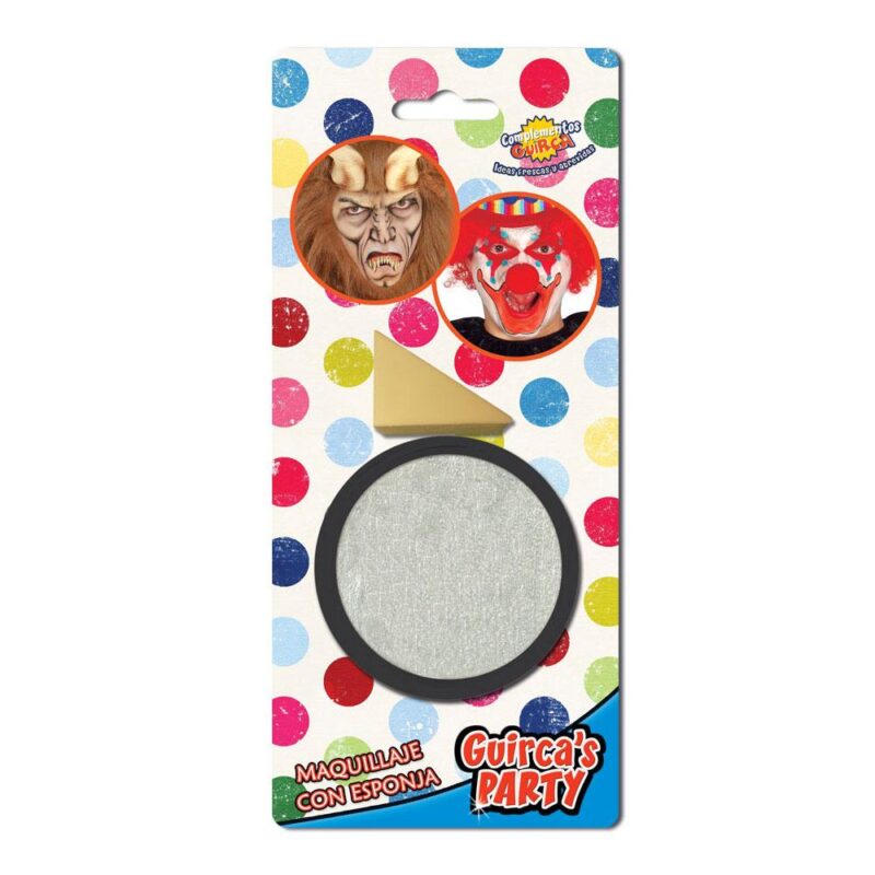 Make up Schminke mit Schwamm 9g | Makeup With Sponge 9 Gr - carnivalstore.de