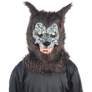 Weerwolfmasker met bewegende mond - carnavalstore.de