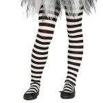 Panty mit Streifen, 7 – 9 Jahre, Mehrfarbig | Child Striped Tights - carnivalstore.de