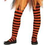 Panty mit Streifen, 7 – 9 Jahre, Mehrfarbig | Collant a righe bambino - Carnivalstore.de