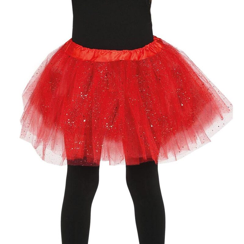 Tutu con purpurina para niñas | Tutú infantil 31 cm - carnivalstore.de