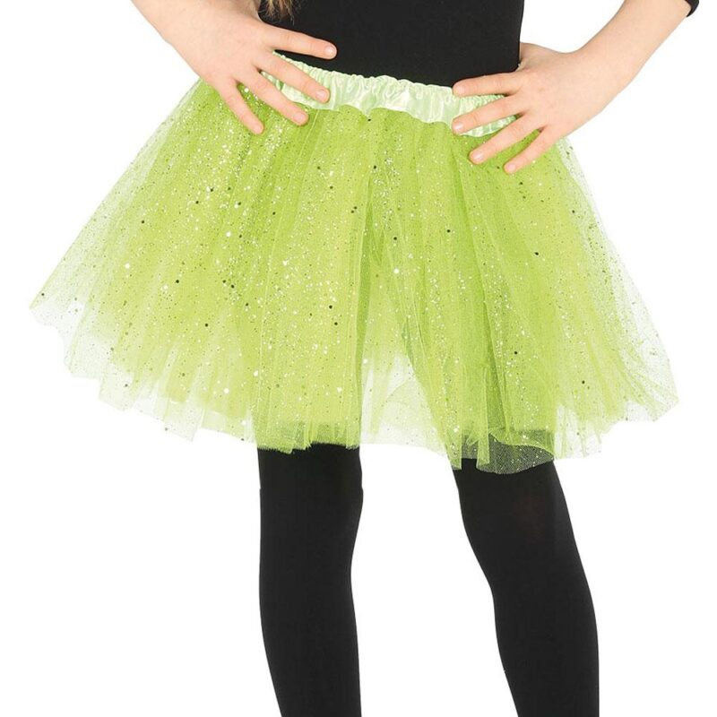 Tutu con purpurina para niñas | Tutú infantil 31 cm - carnivalstore.de