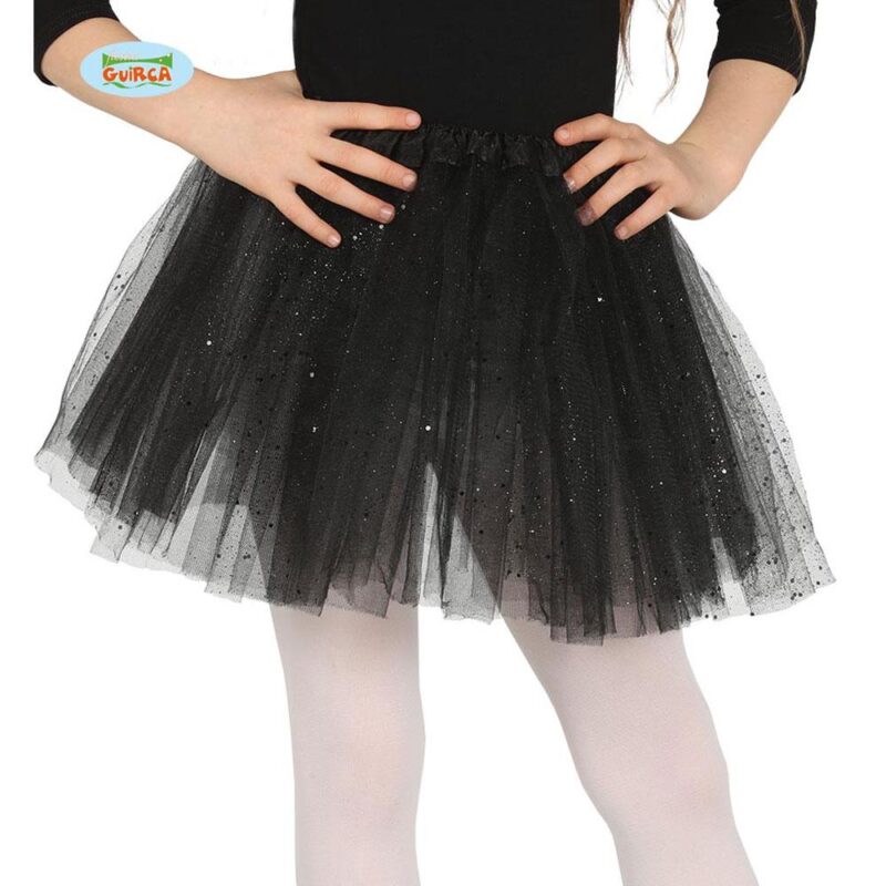 Tutu mit Glitter für Mädchen | Child Tutu 31 cm - carnivalstore.de