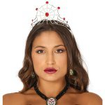 Tiara in Metall Prinzessin der Dunkelheit Spider Krone Tiara Ragnalela | Tiāra no metāla tumsas princeses zirnekļa vainaga tiāra ragnalela - carnivalstore.de