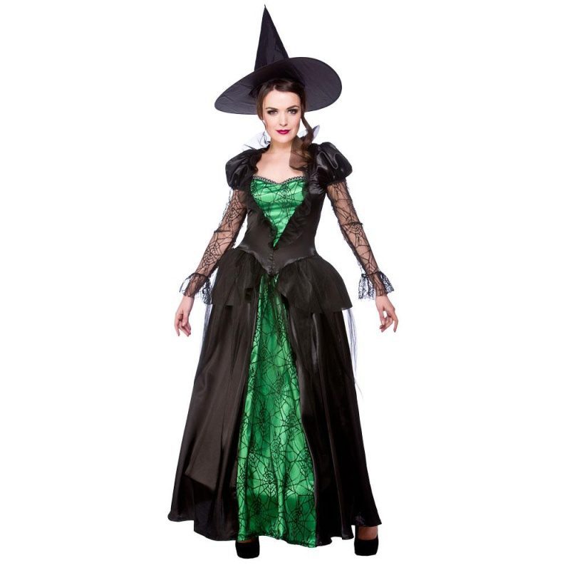 Smaragdgroene heksenkoningin | Emerald Witch - carnavalstore.de