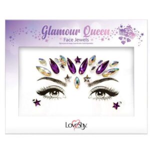 Gesichtsschmuck Glamour Queen - carnivalstore.de