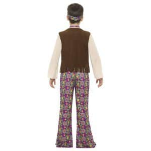 Hippie-Kostüm für Kinder | Costume da ragazzo hippie multicolore - carnivalstore.de