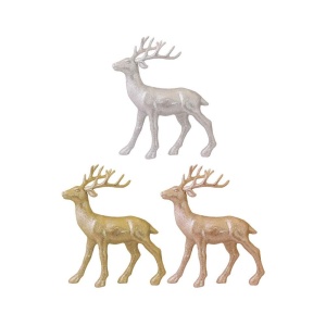 Severni jelen z bleščicami 28 cm x 20 cm - carnivalstore.de