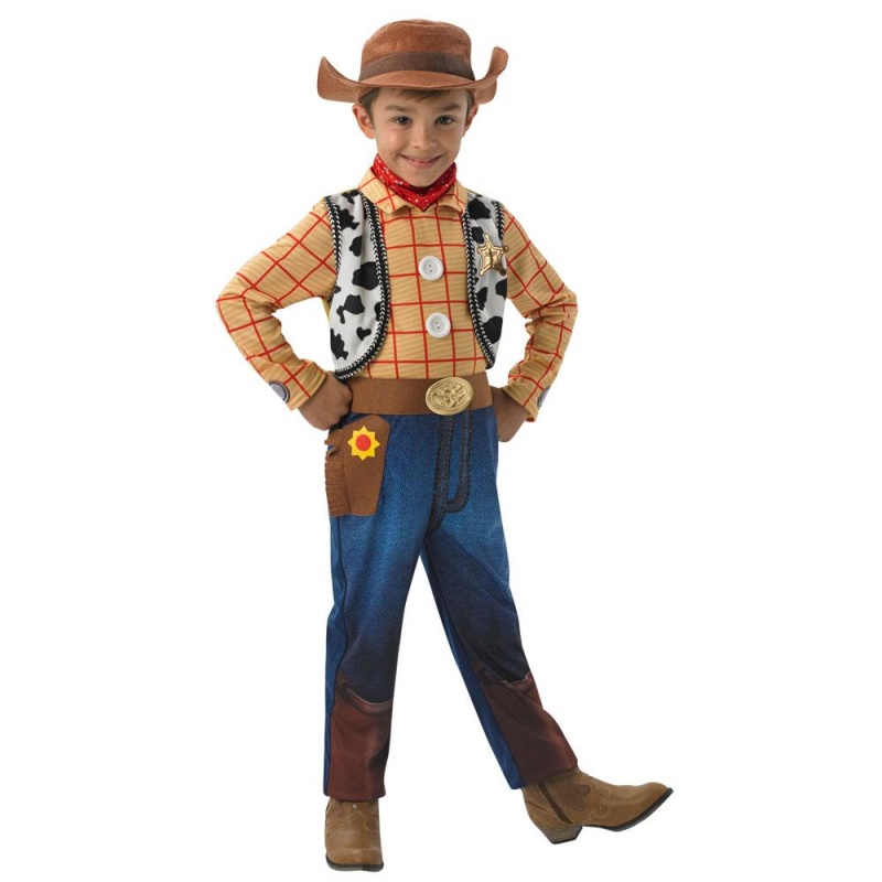 Woody Deluxe Toy Story Kinder Kostüm | Woody Deluxe kostüümid lastele – carnivalstore.de