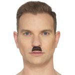 Die Zahnbürste Schnurrbart, Braun | Tandborsten Mustasch Brun Handknuten - carnivalstore.de