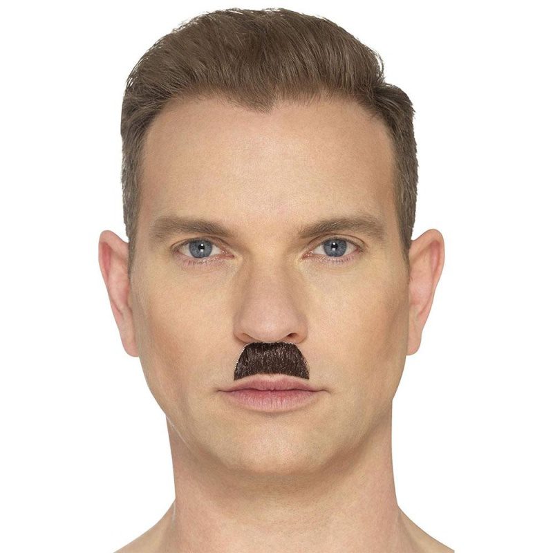 Die Zahnbürste Schnurrbart, Braun | Szczoteczka do zębów Mustache Brown Hand Wiązana - carnivalstore.de