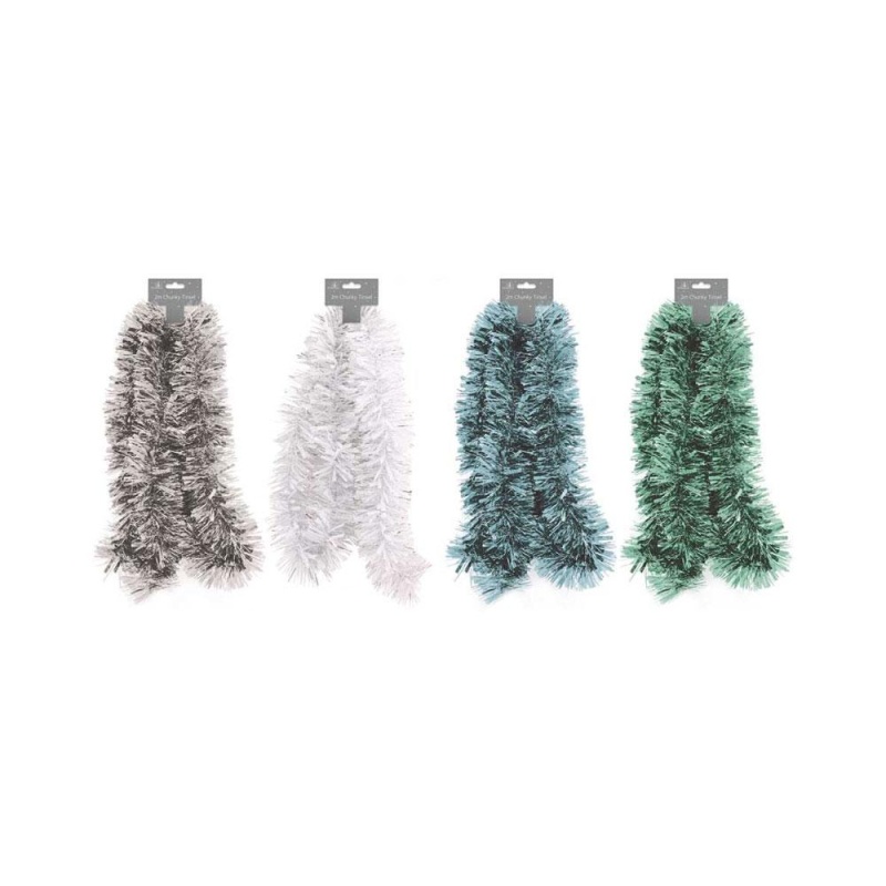 Tinsel - Chunky - Forest Frost Mix - carnavalstore.de