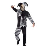 Herren Böser Hofnarr Kostüm | Costum de bufon al Curții Evil - carnivalstore.de