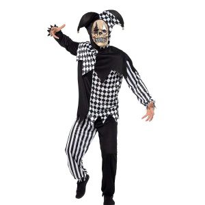 Herren Böser Hofnarr Kostüm | Costume da giullare della corte del male - Carnivalstore.de