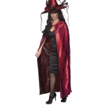 Vampīrs Teufels Heksens Kostüm | Reversible Cape - carnivalstore.de