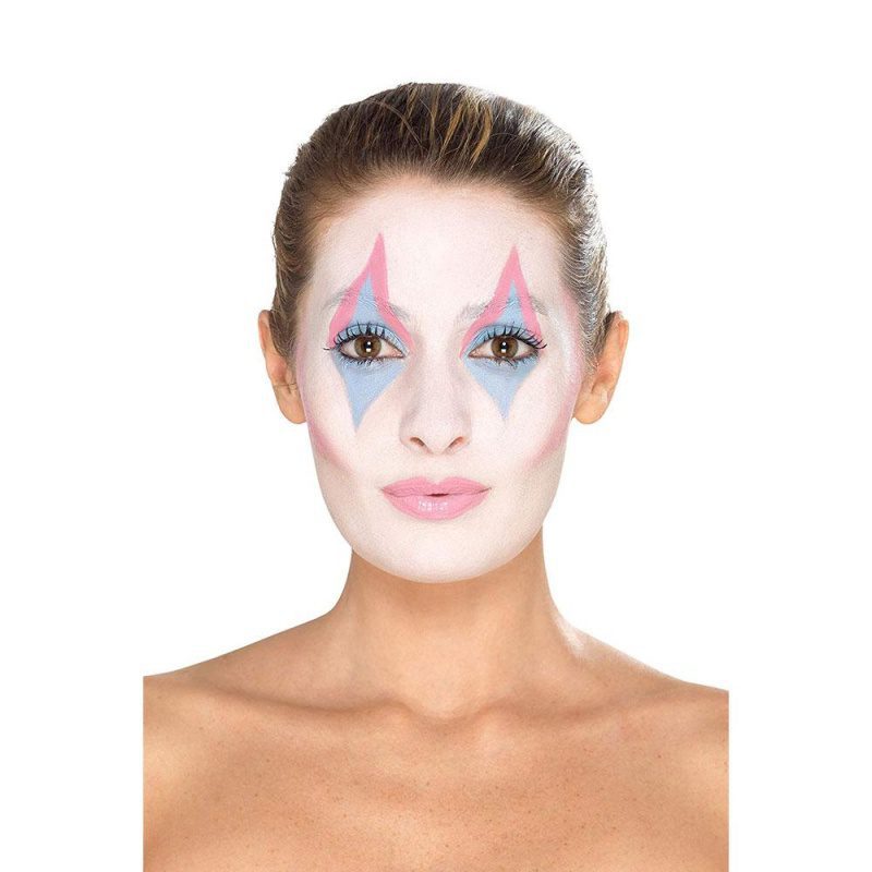 Set de maquillaje de payaso para mujer schminke 8-teilig bunt | Make Up Fx Pretty Clown Kit Aqua - Carnivalstore.de