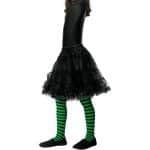 Kinder Mädchen Hexen Strumpfhose | Wicked Witch Collants Enfant - carnivalstore.de