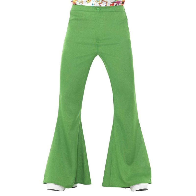 Herren Schlaghose Grün | Pantaloni evazați pentru bărbați, verde - carnivalstore.de