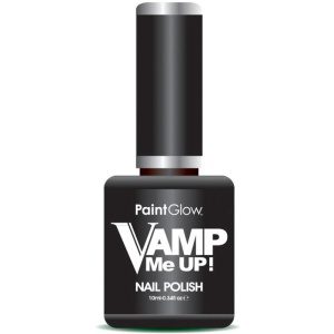 Paintglow ausstich Me Up Nagellack, Blatt schwarz | Vamp Nail Polish Black - Carnivalstore.de