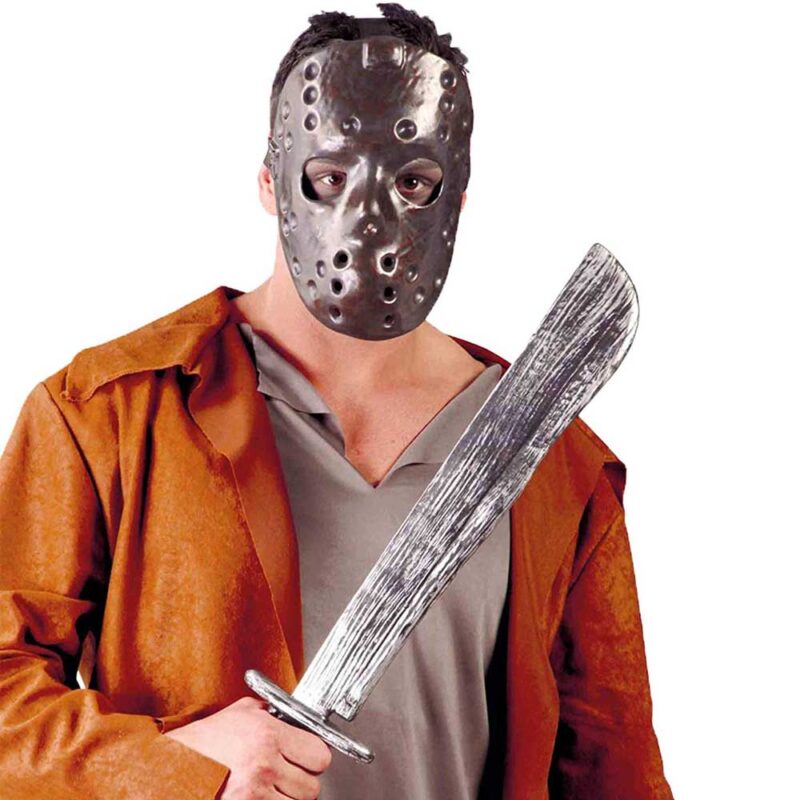 Maske mit Machete, 22 Zoll| Maske mit Machete - carnivalstore.de