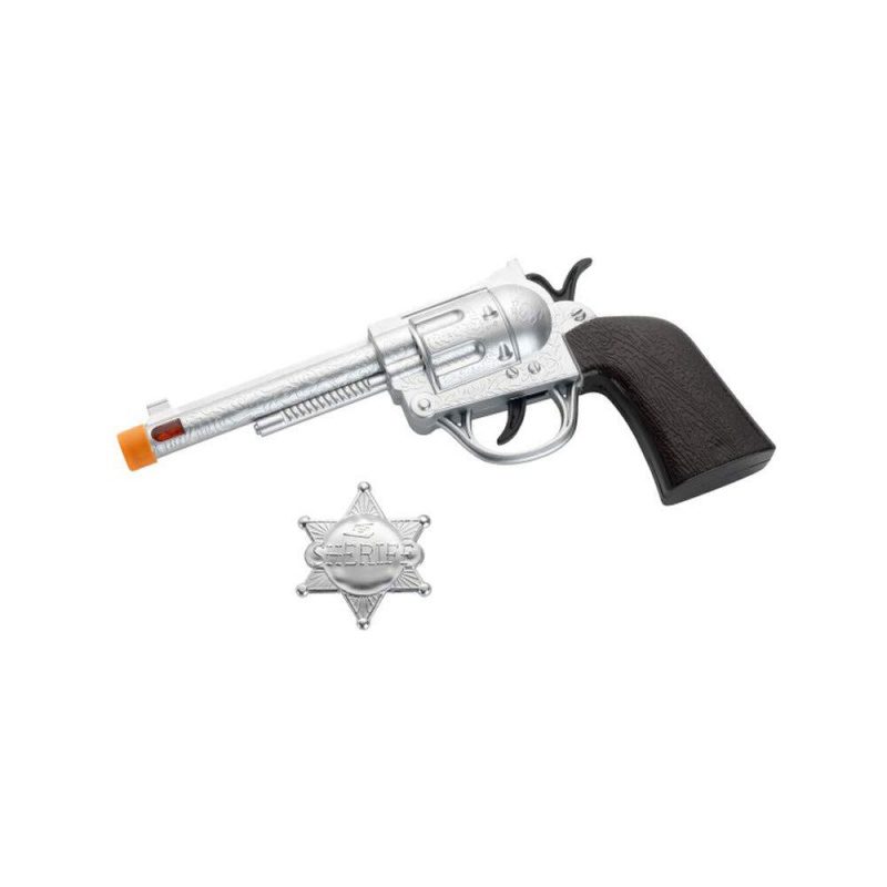 Western Roscoe Gun und Abzeichen | Western Roscoe Gun And Badge - carnivalstore.de