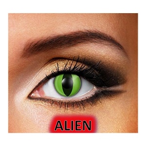 Alien kontaktlinse kun 1 dags brug - carnivalstore.de