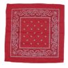 Cowboy-Halstuch Rot Western | Cowboy Bandana Red Western Design - carnivalstore.de