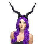 Dämon Hörner Stirnband Flexible | Demon Horns galvas saite - carnivalstore.de