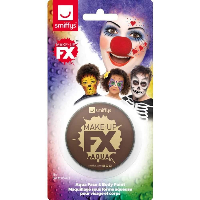 Unisex Μακιγιάζ Dunkelbraun | Make Up Fx On Display Card Dark Brow - carnivalstore.de