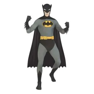2. nahk Batman Kostüm | Batman 2nd Skin Black Jumpsuit kostüüm täiskasvanutele – carnivalstore.de
