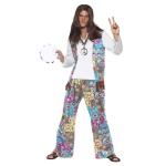 Schicker Hippie Kostüm | Déguisement hippie groovy - carnivalstore.de