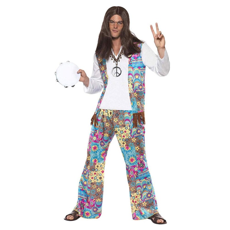 Schicker Hippie Kostüm | Groovy Hippie Costume - carnivalstore.de