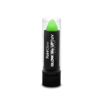 PaintGlow, Neon UV-Lippenstift, Grün, 5g | PaintGlow, Neon UV Lipstick, Green, 5g - carnivalstore.de