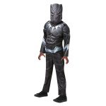 Luksusa Schwarzer Panther Kostüm | Deluxe Black Panther - carnivalstore.de