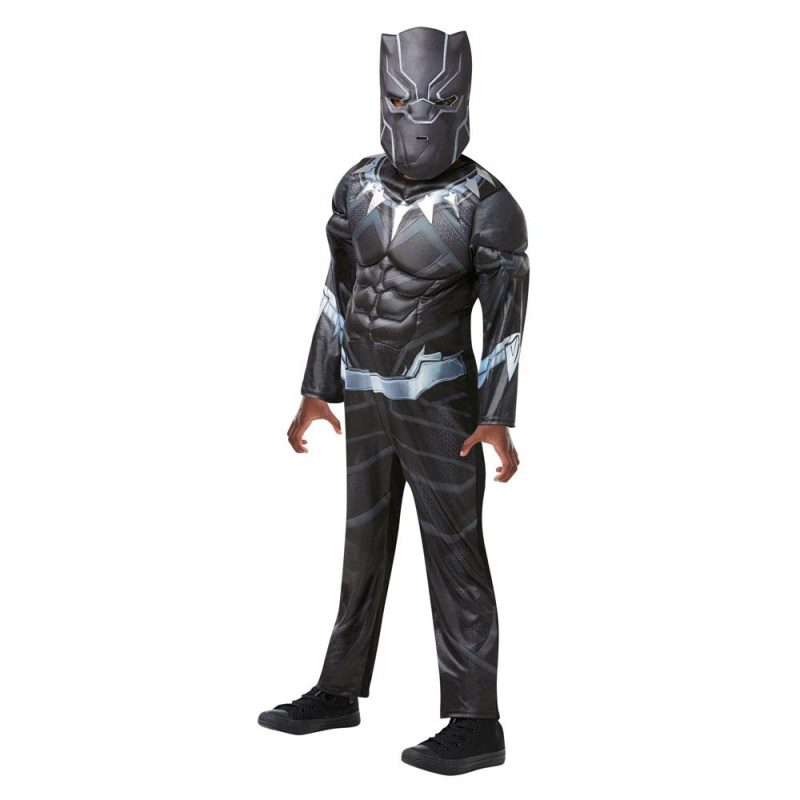 Deluxe Schwarzer Panther Kostüm | Deluxe Black Panther - Carnivalstore.de