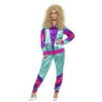 Damen 80er Jahre Fashion Shell Kostüm | 80S Height Of Fashion Shell Suit Costume - carnivalstore.de