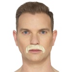 Das Hufeisen Schnurrbart | The Horseshoe Moustache Blond Handgeknoopt - carnavalstore.de